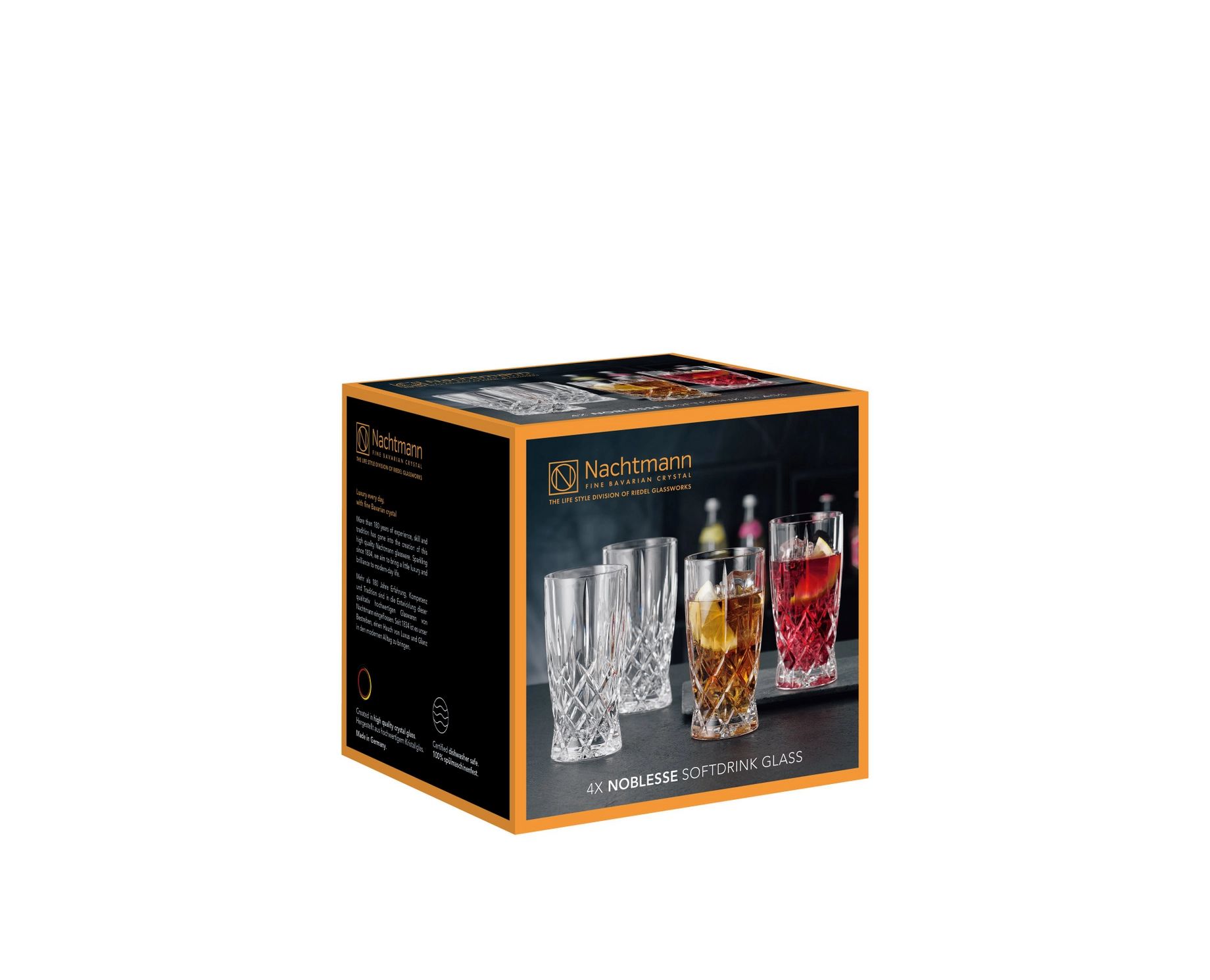 Noblesse Softdrink Glas Set, 4-teilig
