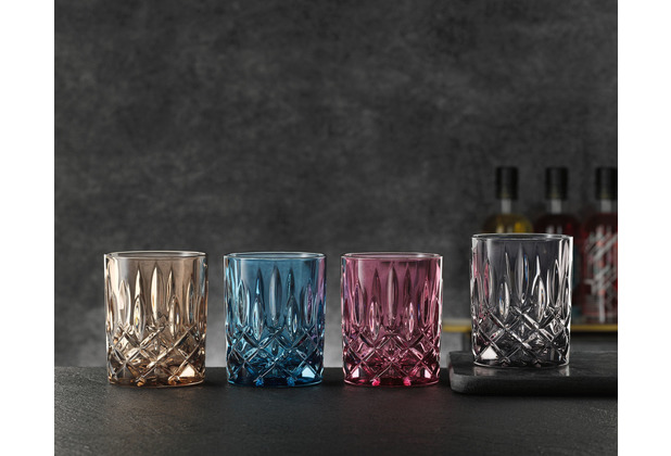 Noblesse Whiskeybecher-Set Vintage blue, 2er Set