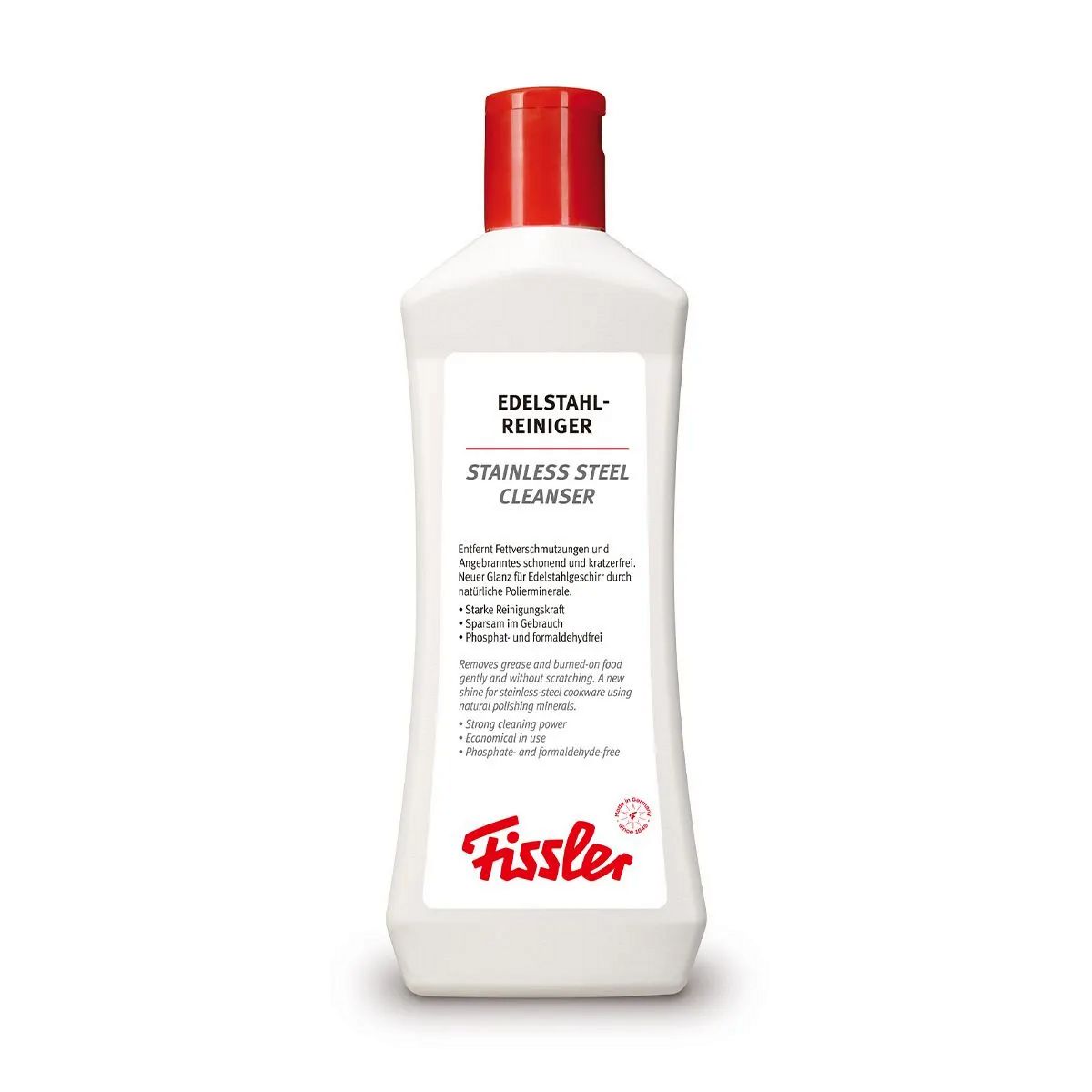 Fissler Edelstahl Reiniger, Reinigungsmittel für Edelstahl von Fissler