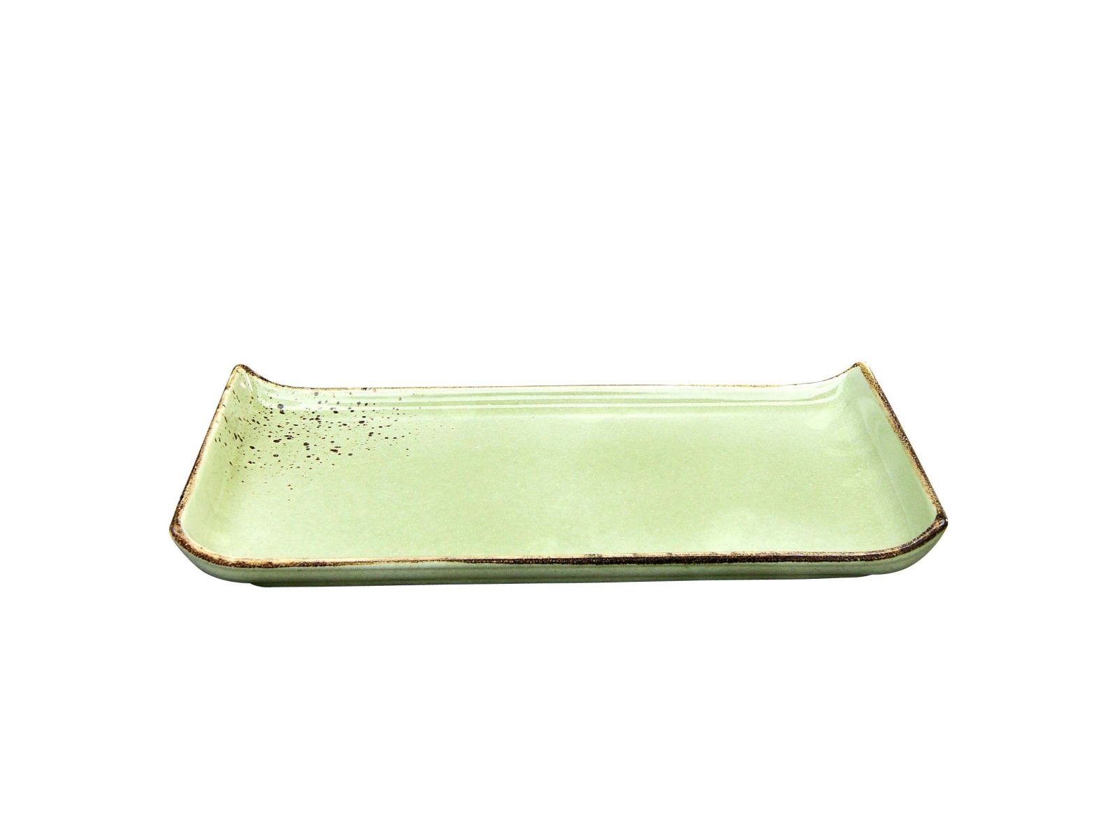 Nature Collection green BBQ Platte 33 x 16,5 cm