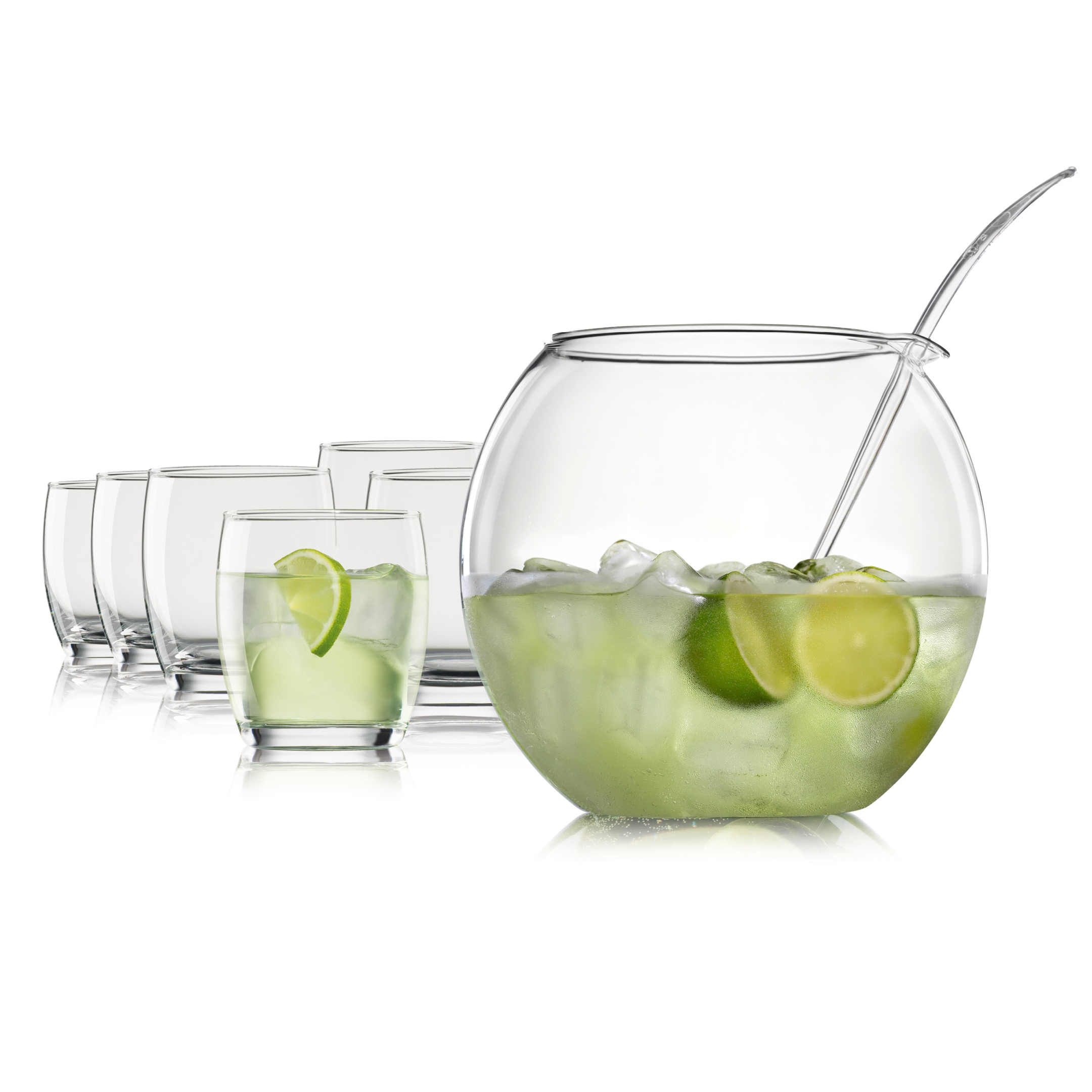 Bowle-Set 8-tlg. - Klarglas