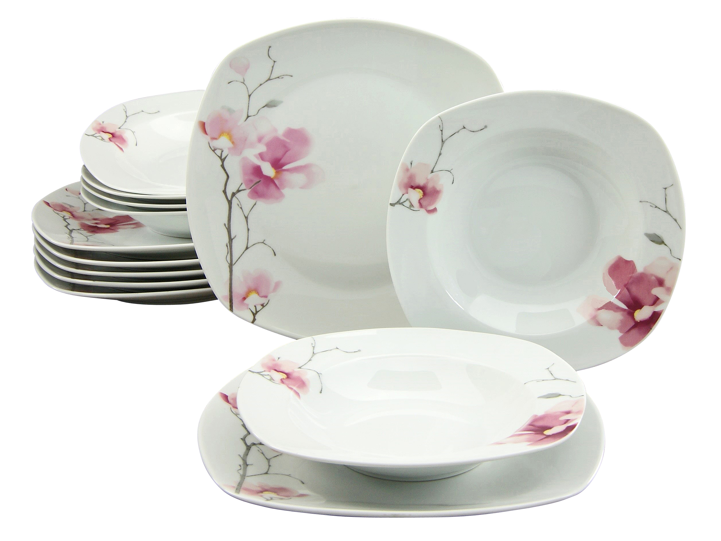 CreaTable Kaffeeservice Serie Amelie - Dekor Aiko CreaTable Kaffeeservice Serie Amelie - Dekor Aiko