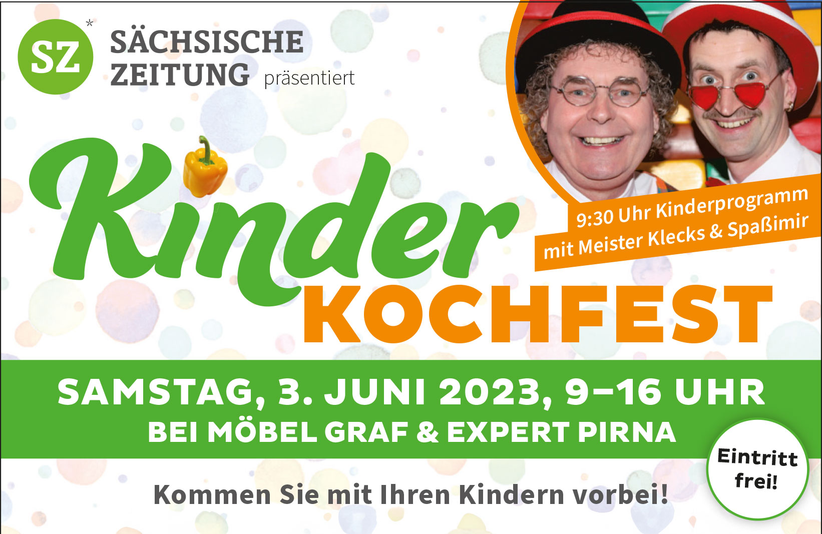 Kinder-Kochfest 3.Juni 2023 von 9 - 16 Uhr Kinder-Kochfest 3.Juni 2023 von 9 - 16 Uhr