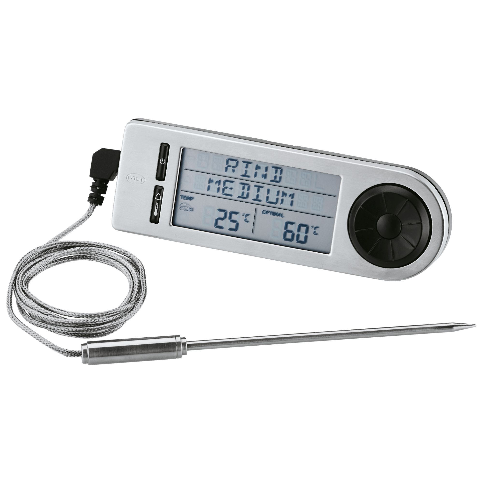 Bratenthermometer digital in Edelstahl 18/10 Bratenthermometer digital in Edelstahl 18/10