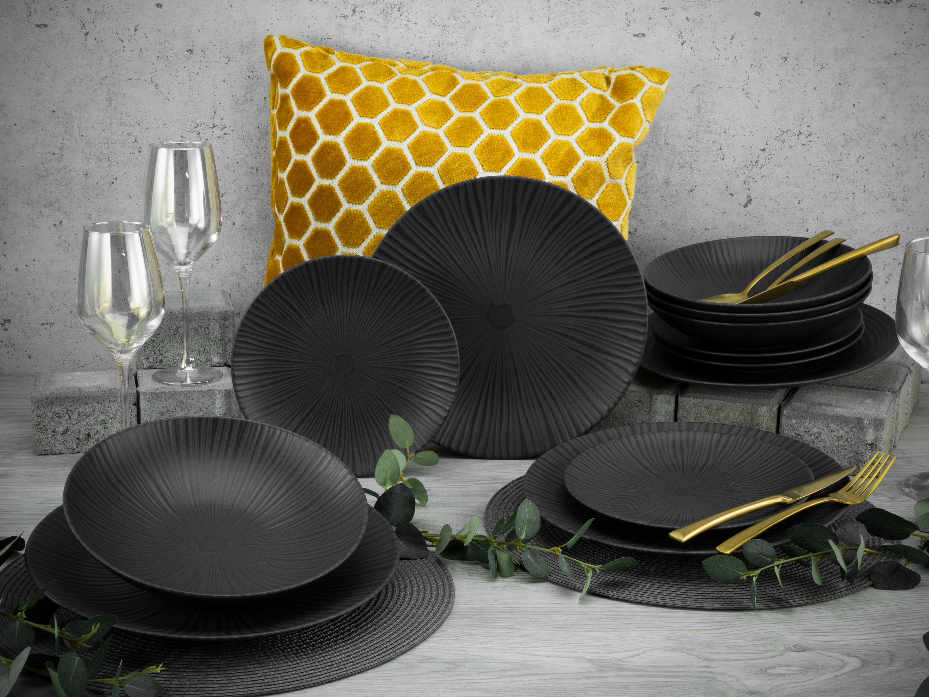 Pastateller Vesuvio Black 