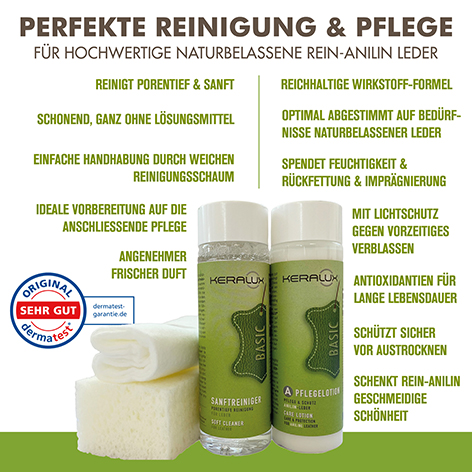 KERALUX® Lederpflege-Set A