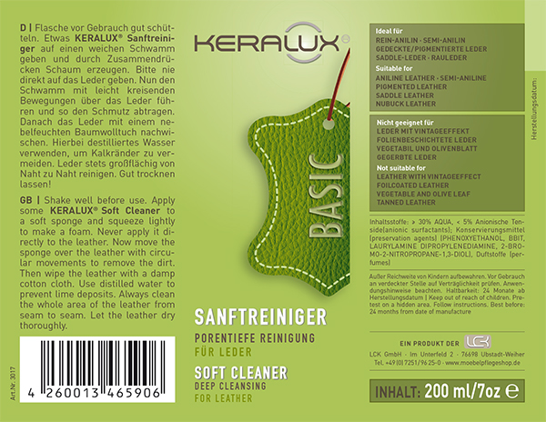 KERALUX® Lederpflege-Set A