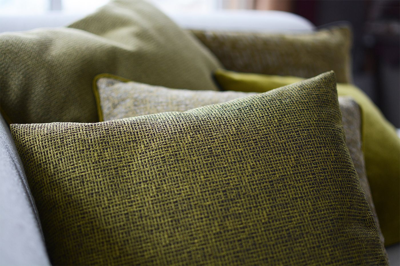 Kissen Move - Grass, 40x40cm