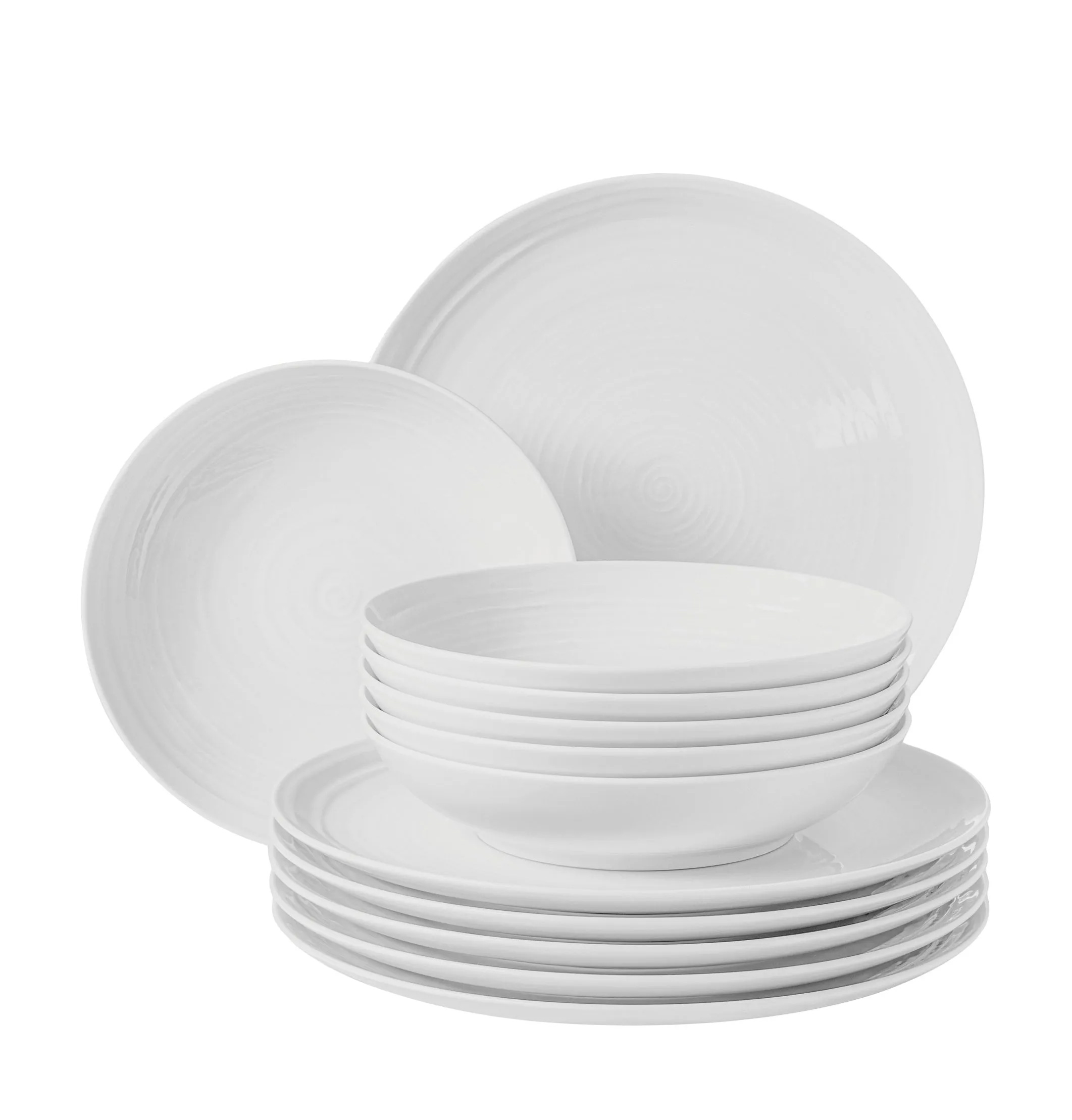 Tafelservice Terra uni, 12 teilig