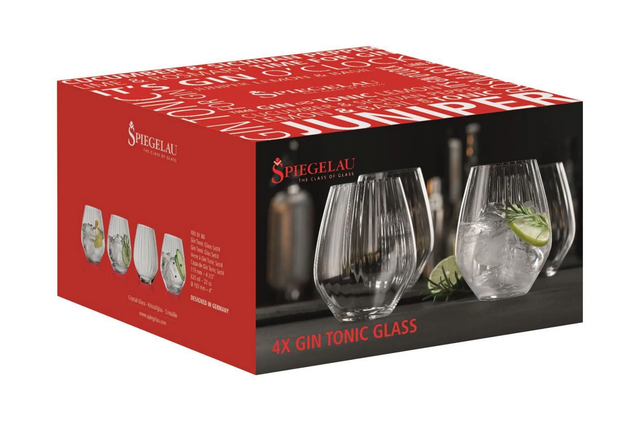 Spiegelau Gin Tonic Set 4er Set