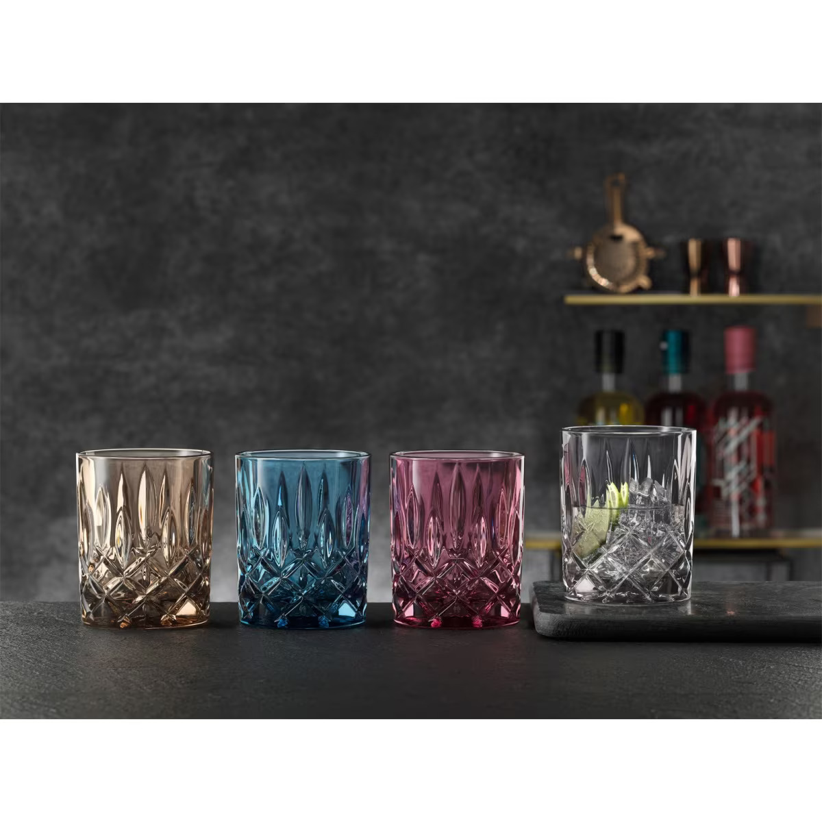 Noblesse Whiskeybecher-Set Smoke, 2er Set