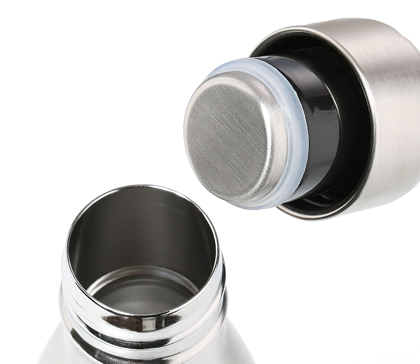 Isoliertrinkflasche ELEGANTE 500 ml Edelstahl Isoliertrinkflasche ELEGANTE 500 ml Edelstahl