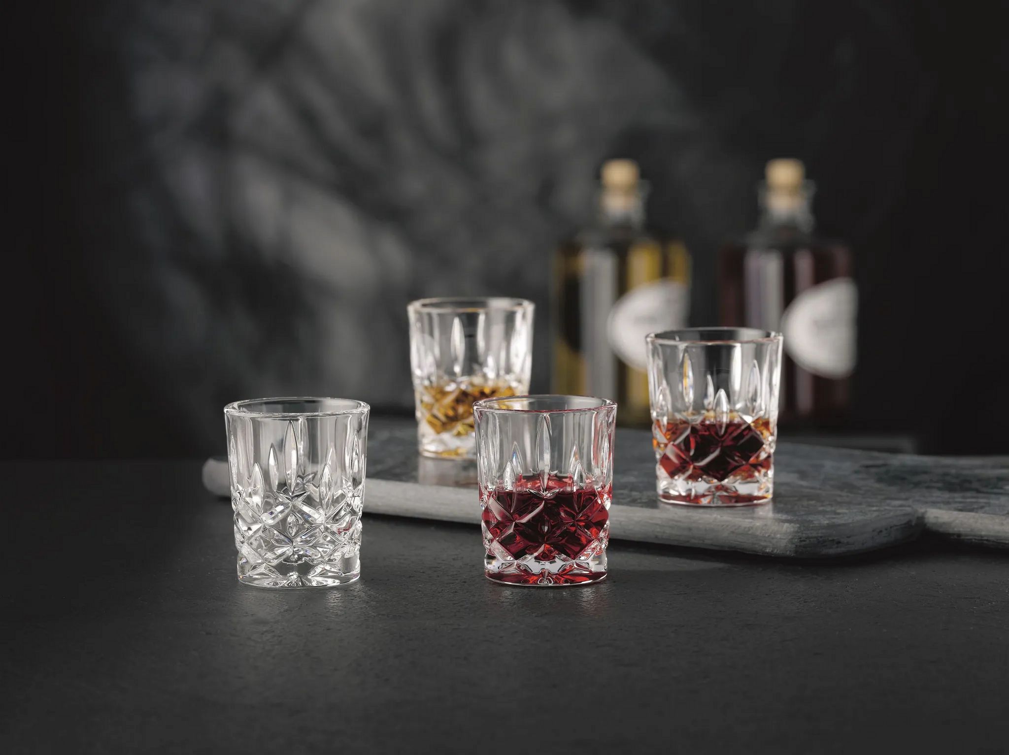 Noblesse Stamper Kristallglas, 55 ml - 4-er Set