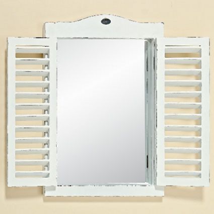 Spiegel x 50 x 35 cm - Weiss