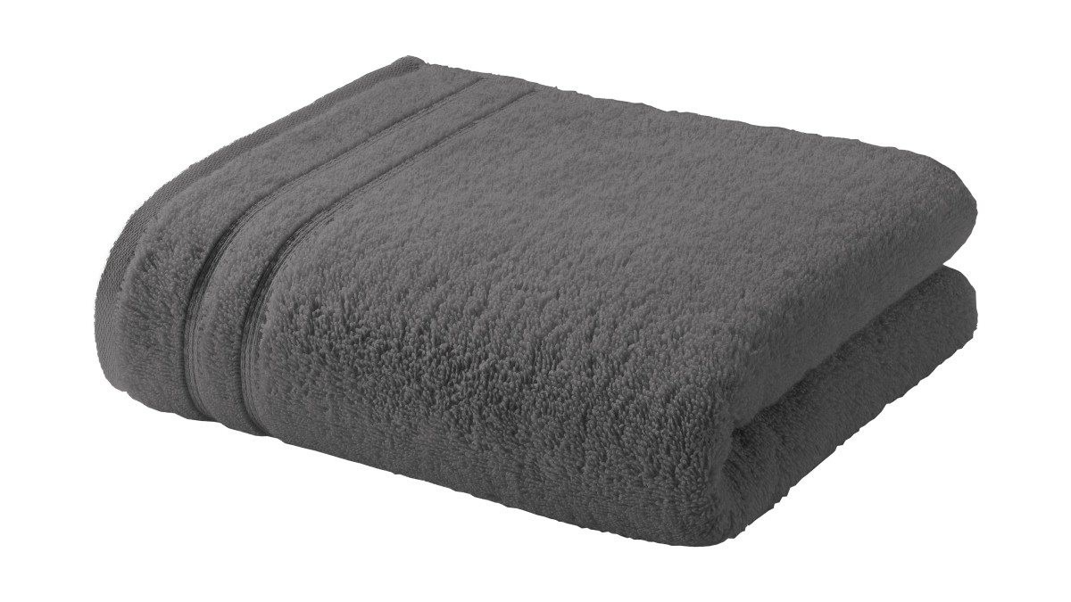 Duschtuch "Four Seasons" in grau, 140 x67 cm