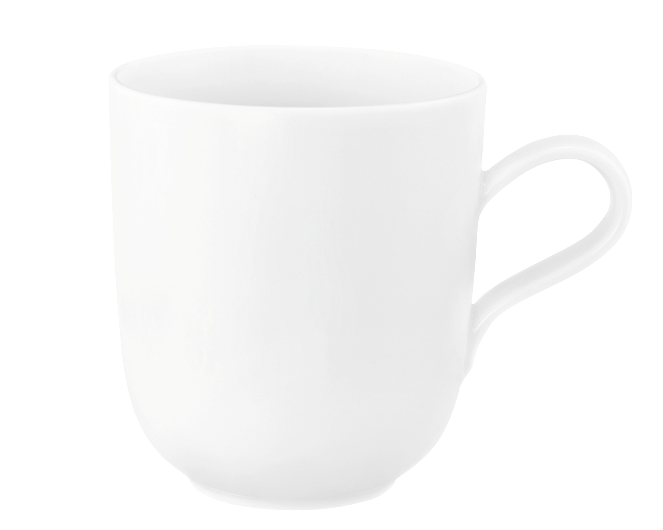 Becher mit Henkel 0,40 l in Weiss 00003 Liberty - Becher mit Henkel 0,40 l - Weiss