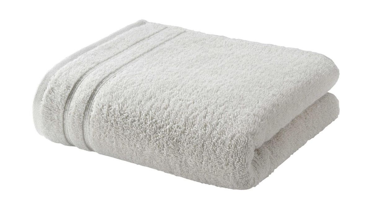 Duschtuch "Four Seasons" in Hellgrau, 140 x67 cm