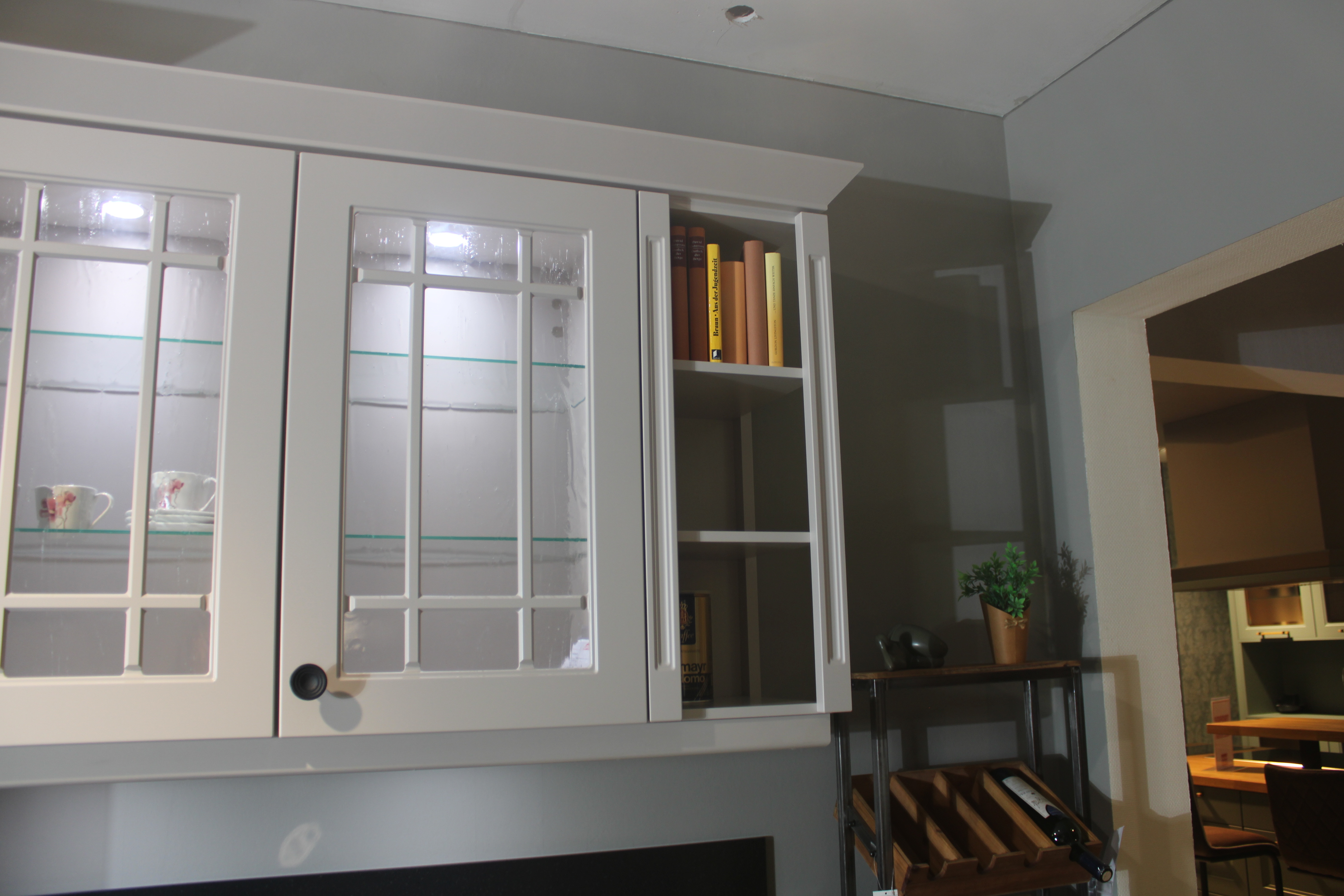 Muster-Landhausküche, Fronten Sand - Nobilia Chalet