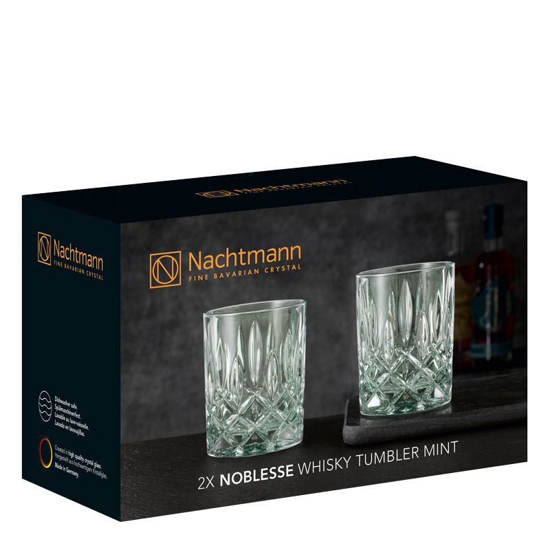 Noblesse Whiskybecher Mint, 2er Set