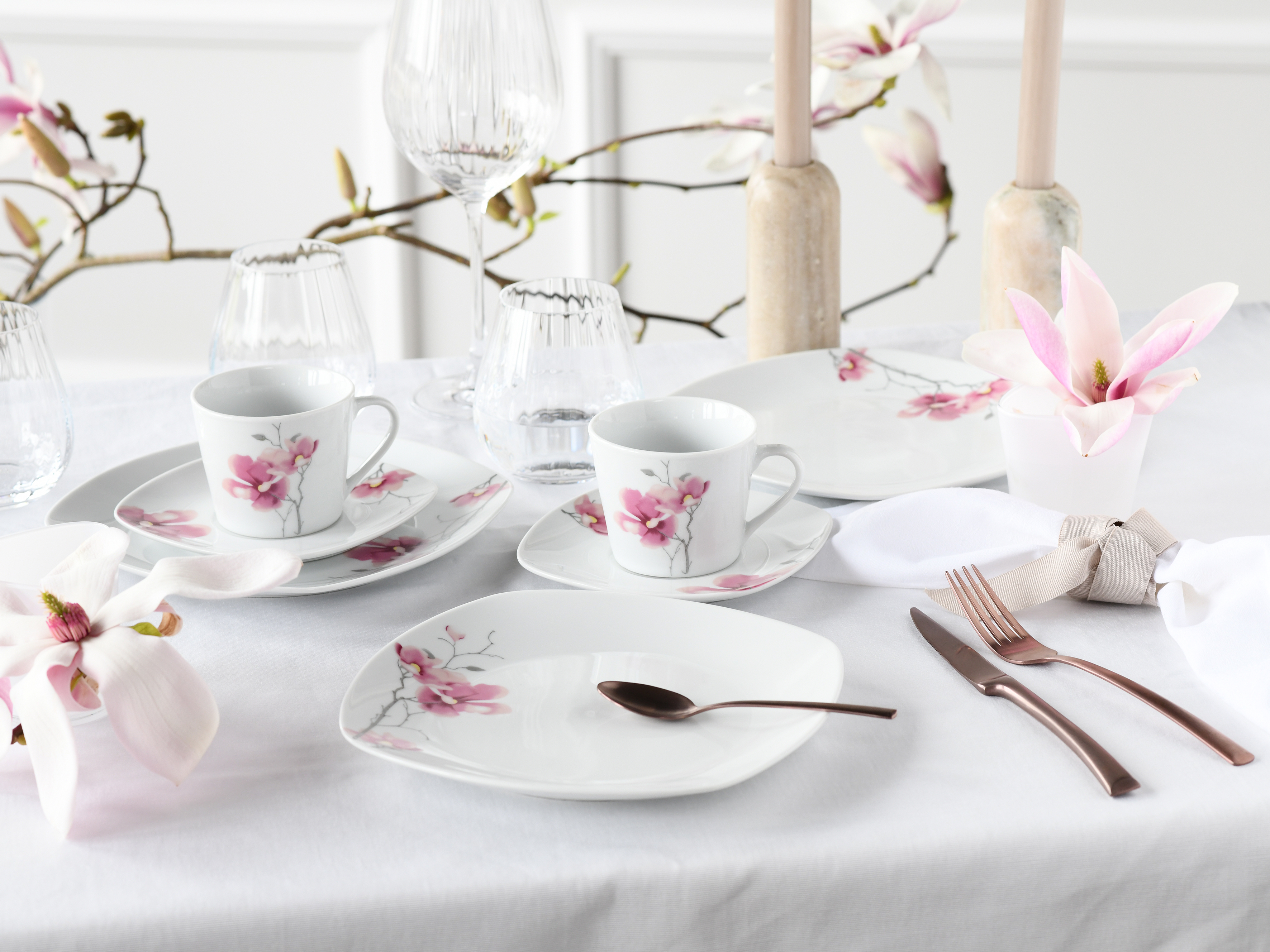 CreaTable Tafelservice Serie Amelia - Dekor Aiko CreaTable Tafelservice Serie Amelia - Dekor Aiko
