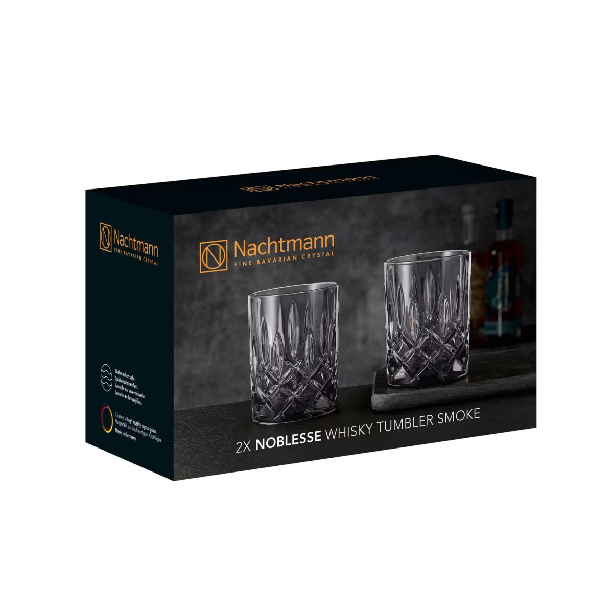 Noblesse Whiskeybecher-Set Smoke, 2er Set