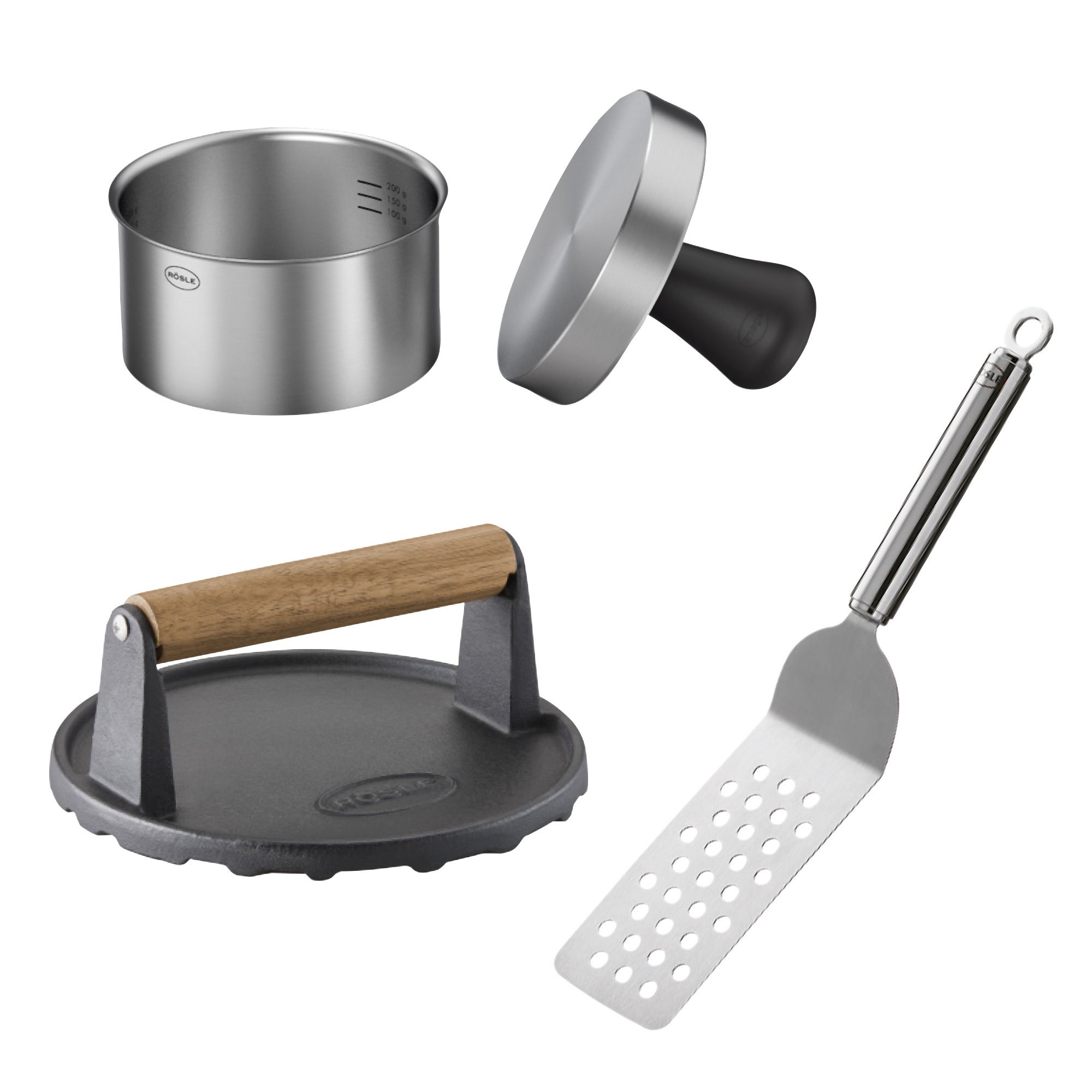 Barbecue Burger Set 3-teilig  Barbecue Burger Set 3-teilig