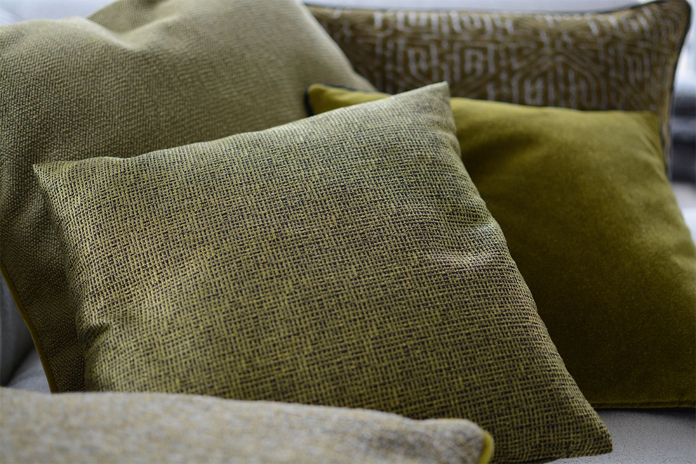 Kissen Move - Grass, 40x40cm