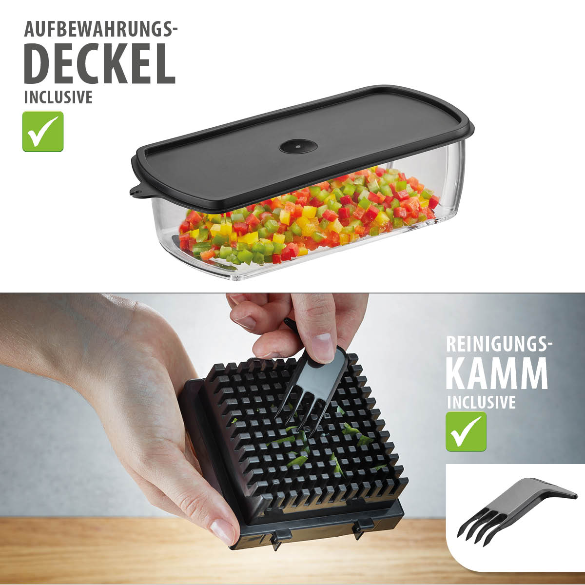 GEFU Würfel-und Stifteschneider TREPPO