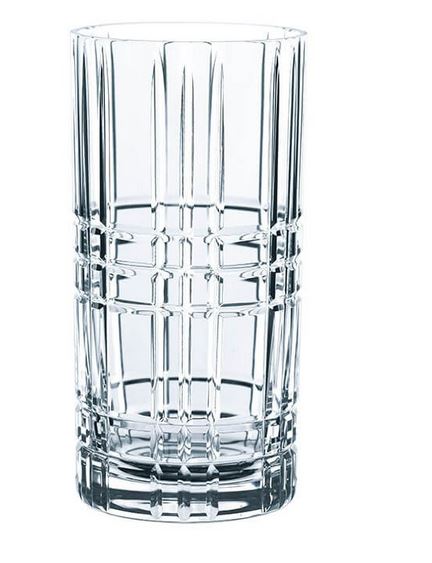 Nachtmann 4er-Set Longdrink-Gläser + Glas-Trinkhalme TASTES GOOD