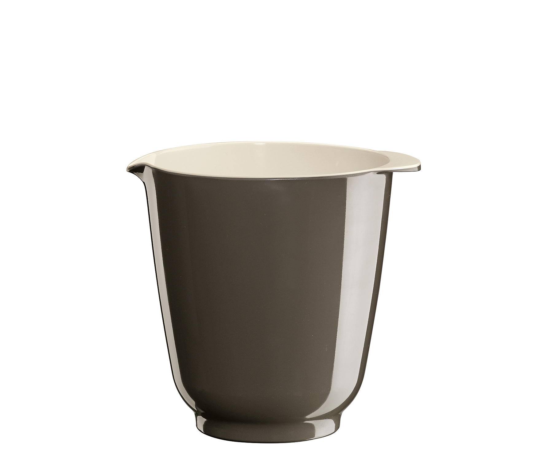 Rührbecher in Melamin, Taupe - 13x15x16 (BxHxL in cm) Rührbecher in Melamin, Taupe - 13x15x16 (BxHxL in cm)