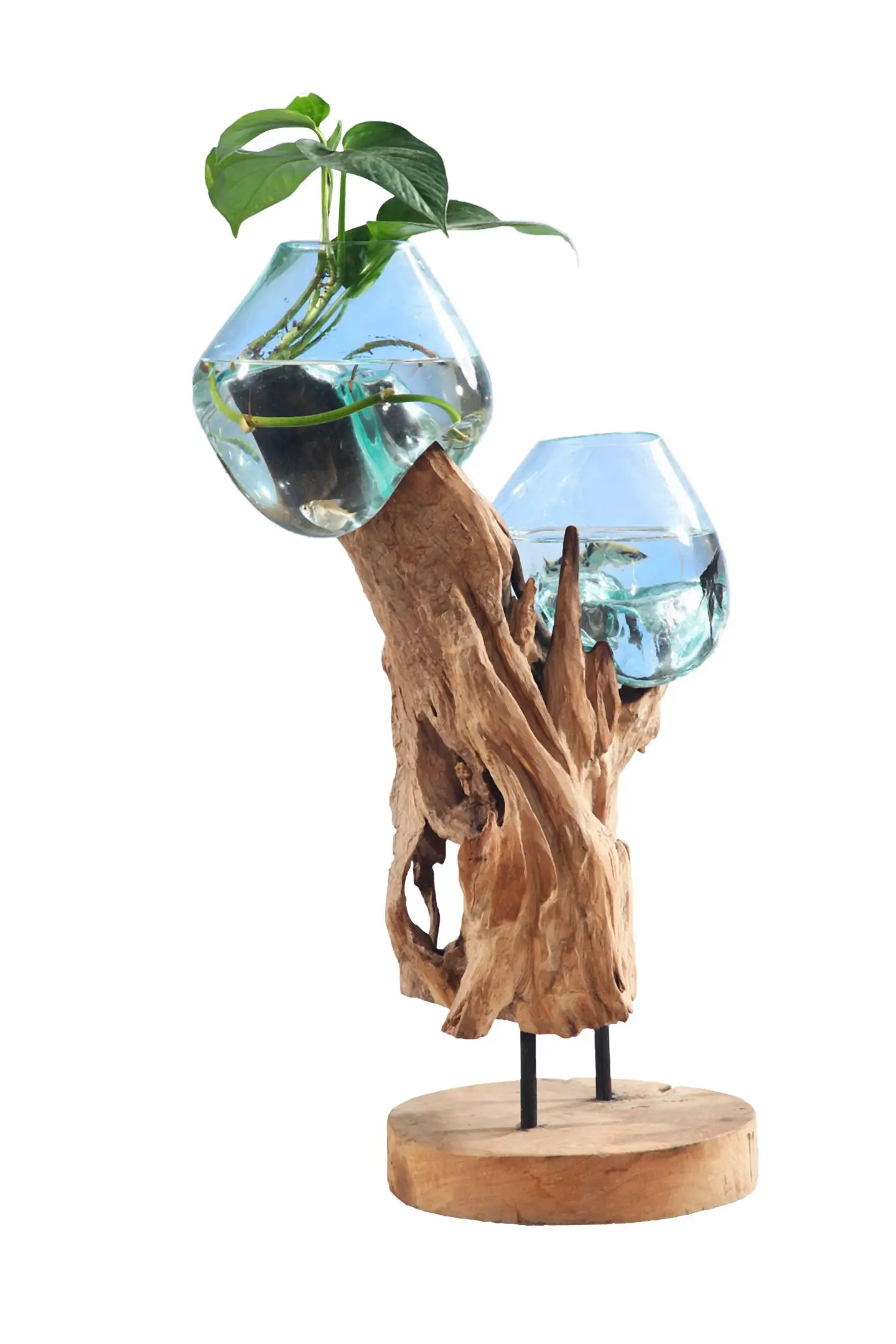 Dekoglas - Glas hoch - ca. 45 x 100 x 45 cm
